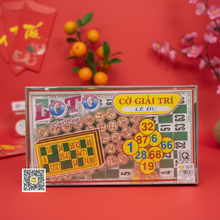 Load image into Gallery viewer, Cờ Lô Tô | Classic Vietnamese Bingo Set TẾT 2026