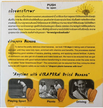 Load image into Gallery viewer, Chuối Sấy Khô Tự Nhiên Jiraporn Thái Lan | Dried Banana From Thailand - Bếp Ông Bụi