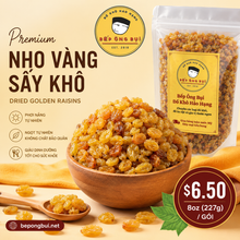 Load image into Gallery viewer, Premium Dried Golden Raisins | Nho Vàng Sấy Khô