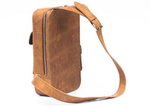 Load image into Gallery viewer, Leather Bags Crossbody for Men / HANDMADE 100% - Bếp Ông Bụi 
