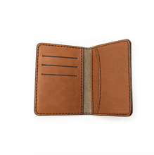 Load image into Gallery viewer, Slim Leather Wallet - Handmade - Bếp Ông Bụi