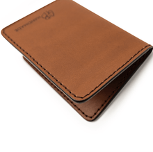 Load image into Gallery viewer, Slim Leather Wallet - Handmade - Bếp Ông Bụi