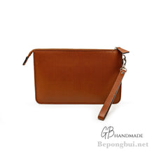 Load image into Gallery viewer, Premium clutch - GB handmade leather unisex - Bếp Ông Bụi
