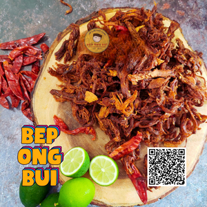 Heo Sấy Tỏi Cay (spicy GARLIC PORK JERKY)