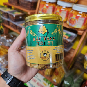 Bắp Tỏi Ớt Rang - Cripsy Spicy Corn with Garlic - Bếp Ông Bụi 