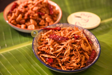 Load image into Gallery viewer, COMBO Crispy Pork Rinds with Lemongrass Chicken Jerky - Bếp Ông Bụi 
