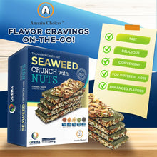 Load image into Gallery viewer, Bánh Rong Biển - Seaweed Crunch with Nuts
