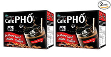 Load image into Gallery viewer, Cafe Phố Vietname | Milk or Black Coffe | Instant Vietnamese Coffee (Pack of 2) - 2 Hộp - Bếp Ông Bụi 
