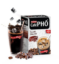 Load image into Gallery viewer, Cafe Phố Vietname | Milk or Black Coffe | Instant Vietnamese Coffee (Pack of 2) - 2 Hộp - Bếp Ông Bụi 
