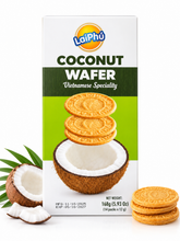 Load image into Gallery viewer, Bánh Dừa Thơm Ngon | Coconut Wafer or Durian Cream

