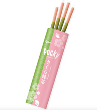 Load image into Gallery viewer, Pocky Sakura Matcha | Limited &amp; seasonal Pocky | Kẹo que Matcha Nhật Bản (8 mini packs)
