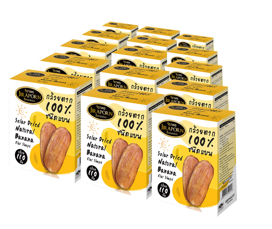 Chuối Sấy Khô Tự Nhiên Jiraporn Thái Lan | Dried Banana From Thailand