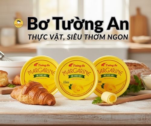Bơ Tường An | best Vietnam selling Butter - Bếp Ông Bụi 