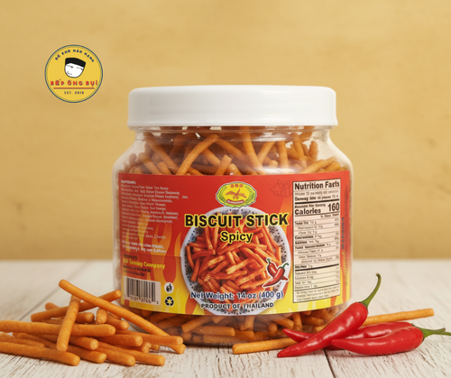 MIX Hot Chilli Biscuit Sticks, Chili Spicy Snack Foods - Bếp Ông Bụi 