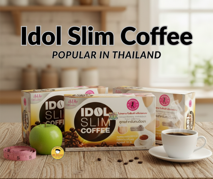 IDOL SLIM Instant Coffee | Famous Thailand Instant Coffee - Bếp Ông Bụi 