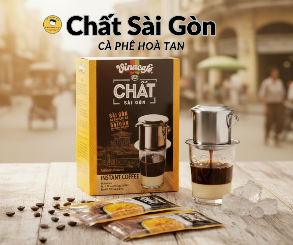 Cà Phê Sữa Đá Chất Sài Gòn - Bếp Ông Bụi 