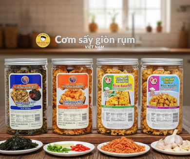 Cơm Sấy | Cơm Cháy các loại - Bếp Ông Bụi 