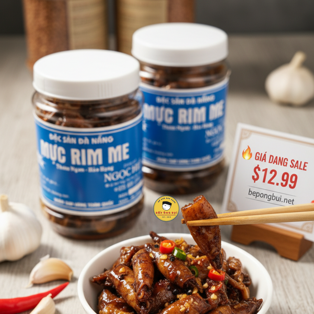 Mực Rim Me ăn liền