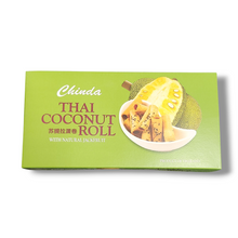 Load image into Gallery viewer, Bánh ống dừa Thái Lan | Coconut Roll with Durian | Coconut Roll with Jackfruit

