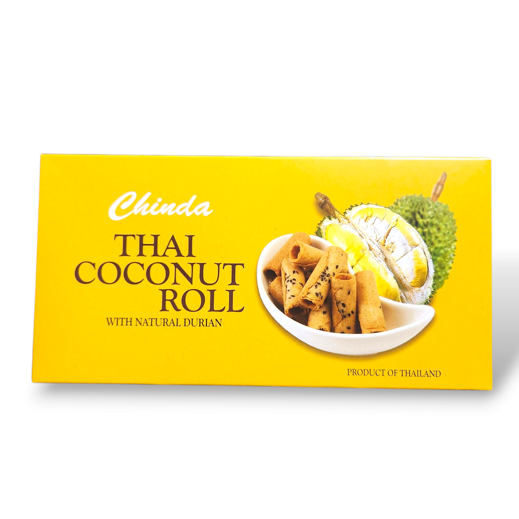 Bánh ống dừa Thái Lan | Coconut Roll with Durian | Coconut Roll with Jackfruit