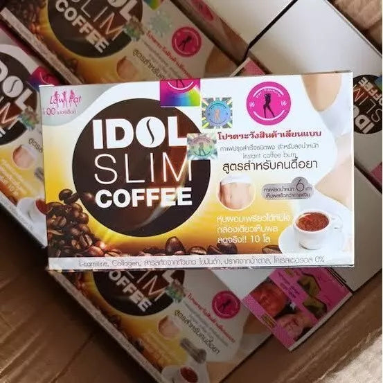 IDOL SLIM Instant Coffee Weight Control Burn Fat Thailand