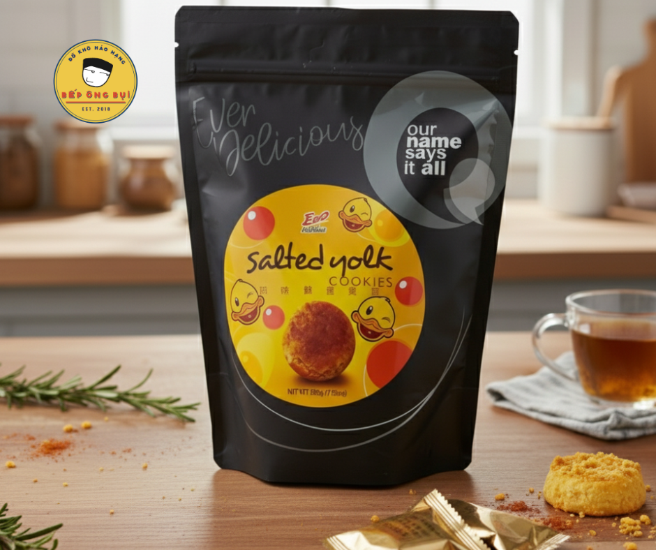 Bánh Hột Vịt Muối | Salted Egg Cakes - Bếp Ông Bụi 