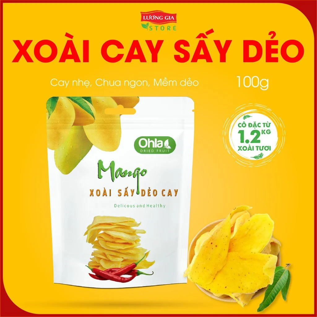 Xoài Cay Sấy Dẻo