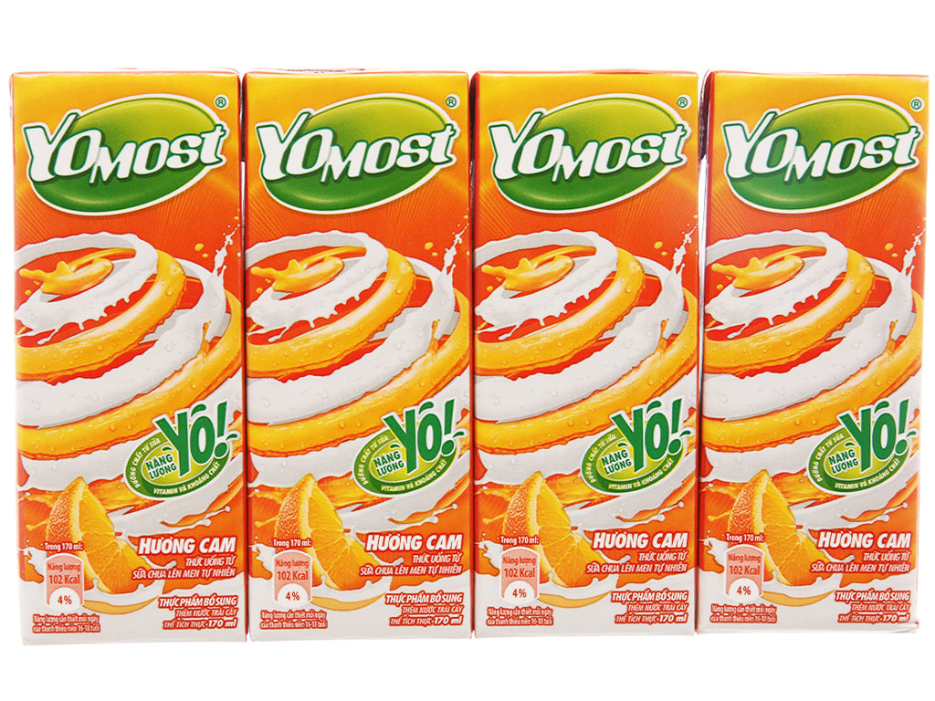 Sữa Chua Yomost (Pack of 4)