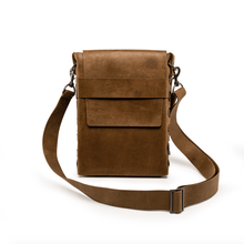 Load image into Gallery viewer, Handmade Leather Bag for men - Cross Body Bag - Bếp Ông Bụi
